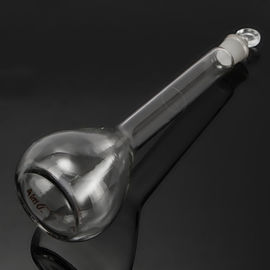 Transparent Lab Borosilicate Glass Volumetric Flask with Stopper Office Laboratory Chemistry Clear Glasswar